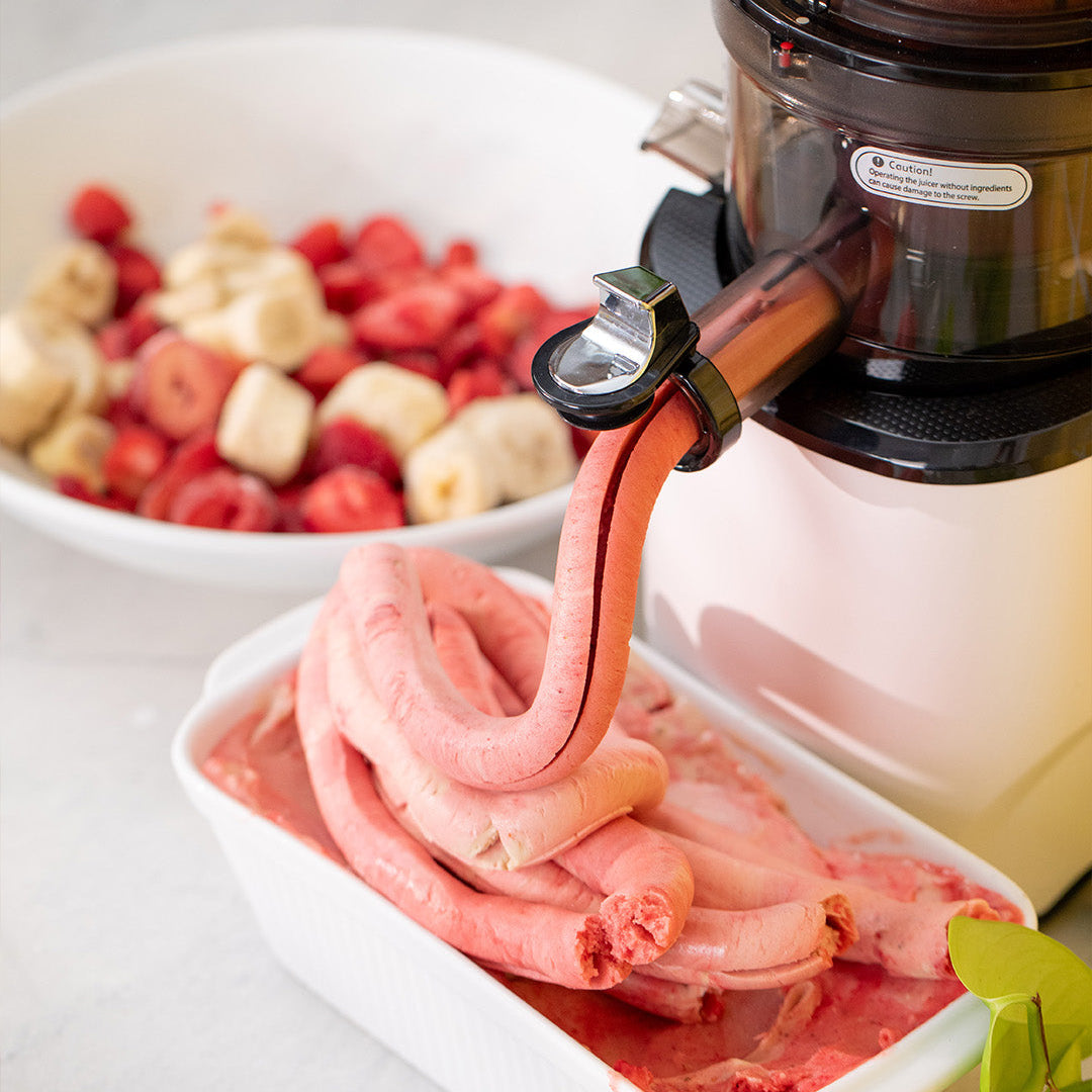Quick & easy Strawberry Sorbet