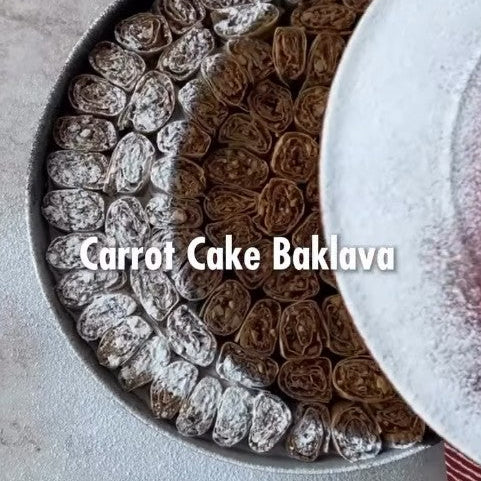 🥕 Carrot Pulp Baklava with Fresh Carrot Syrup