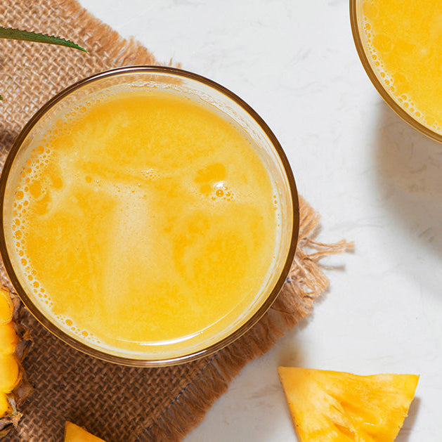 HOW TO JUICE PINEAPPLE