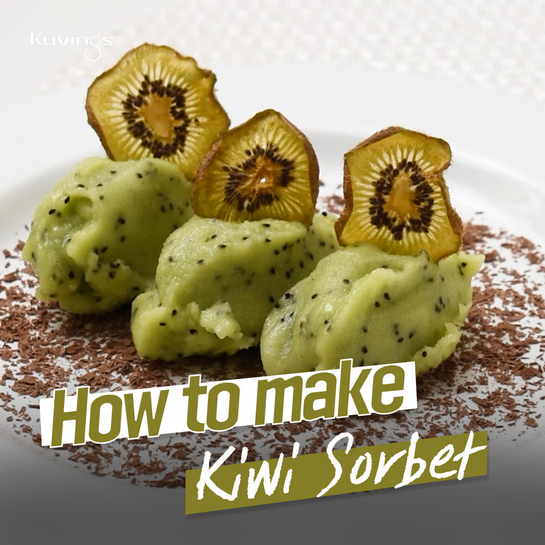 Kiwi Sorbet - A Bedtime Treat For Good Sleep