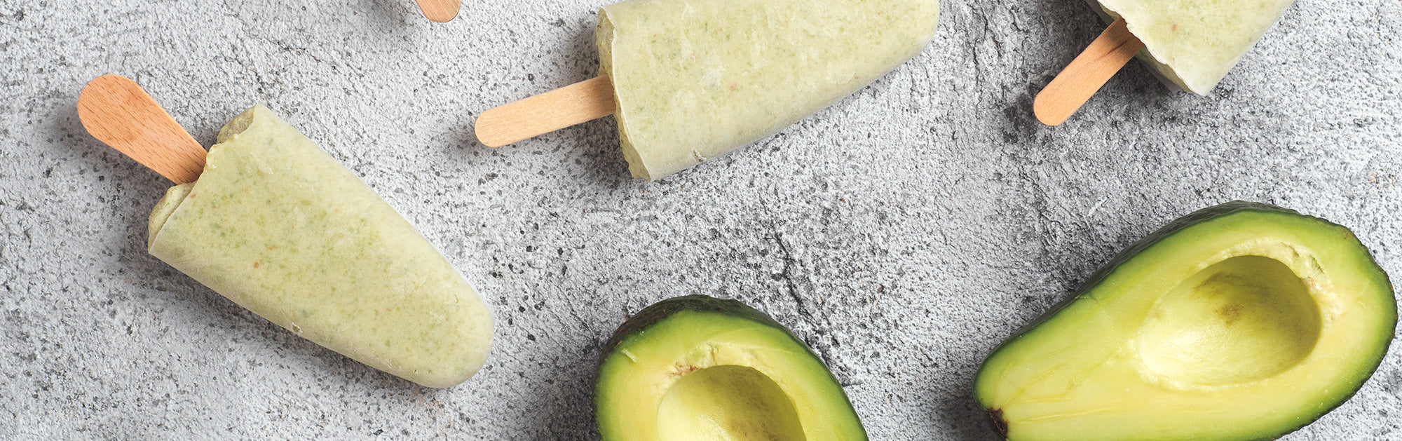 GUILT-FREE AVOCADO ICE CREAM