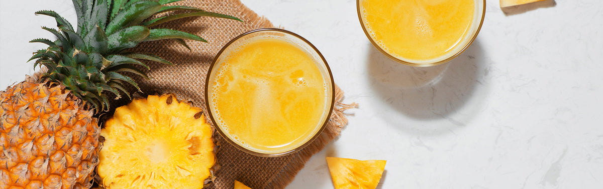 HOW TO JUICE PINEAPPLE